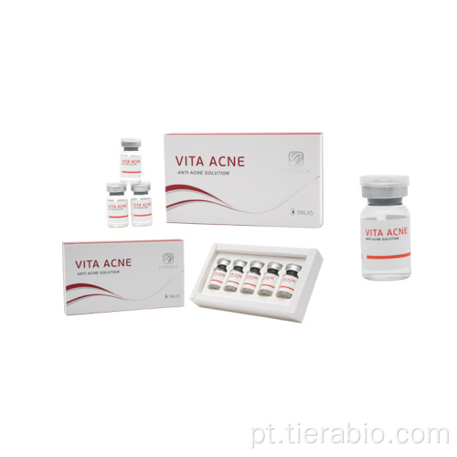 Eliminar espinhas, remover acnes, coquetéis, solução de mesoterapia